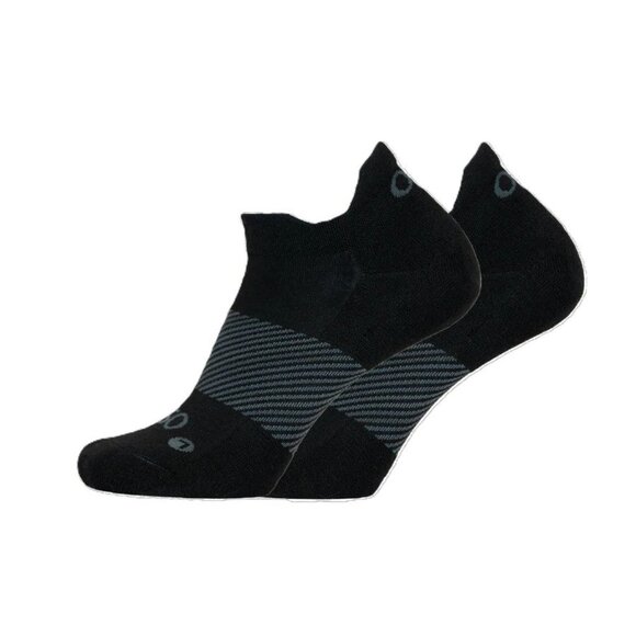 OS1st Wicked Comfort Unisex No Show Black Socks - Picture 1 of 3